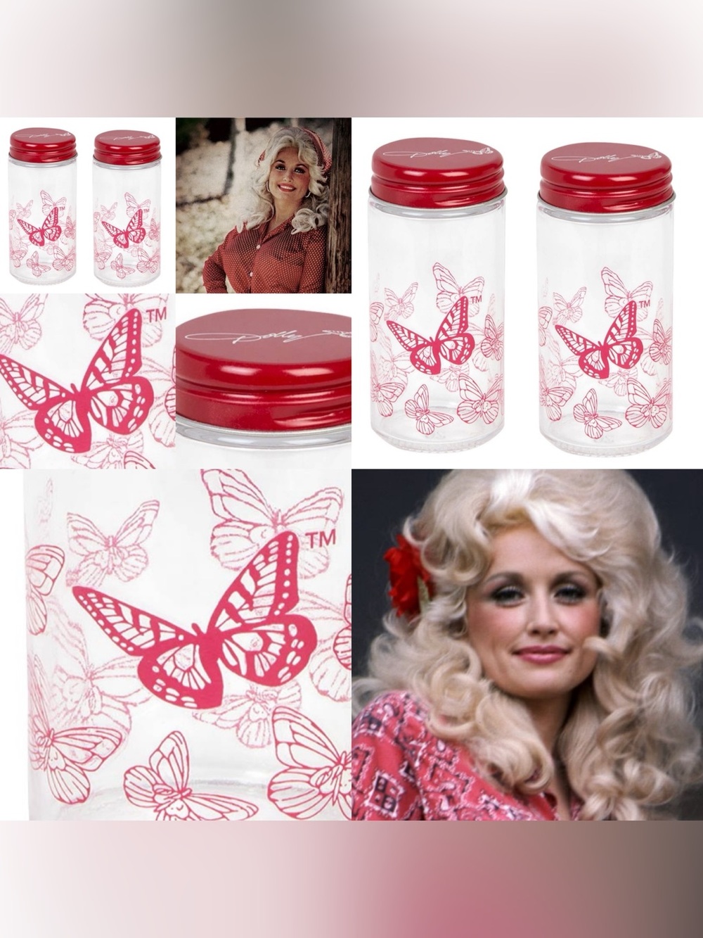 Dolly Parton limited edition Spice Jars